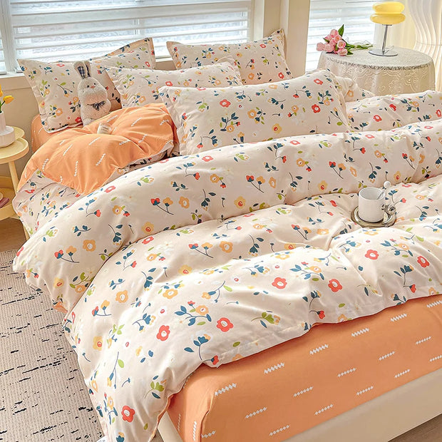 4 Pieces Bedding Set