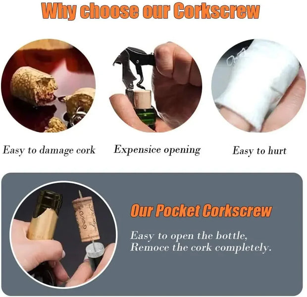 Air Pressure Corkscrew