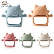1pc Baby Silicone Teether Glove Shaped
