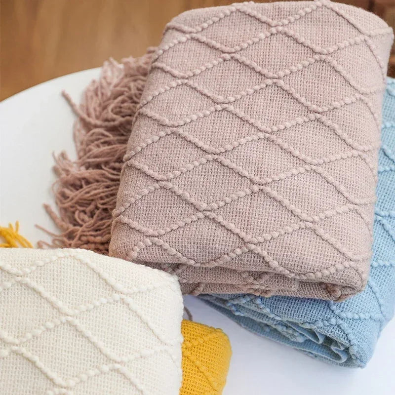 Luxe Knit Throw Blanket