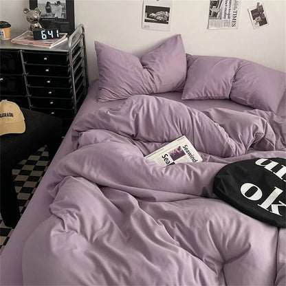100% Washed Cotton Bedding Set