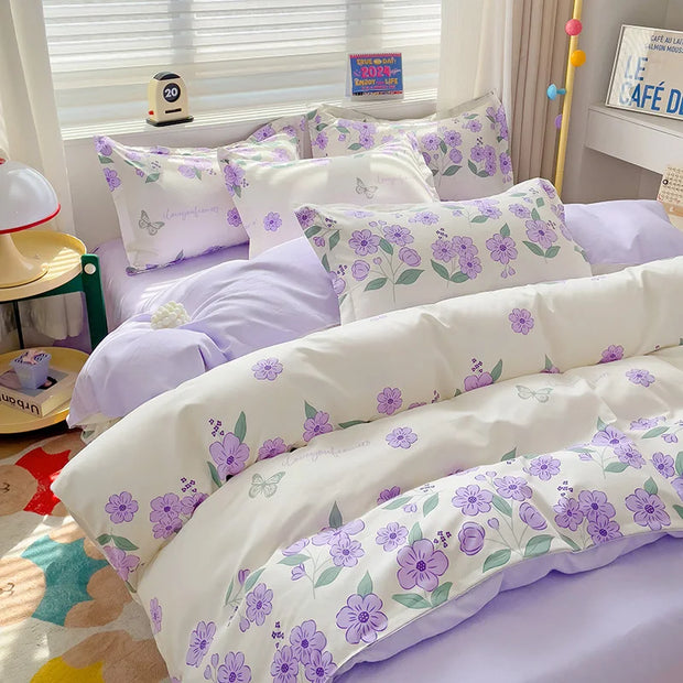 4 Pieces Bedding Set