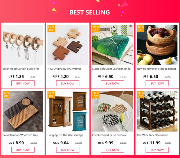 Handwoven Storage Basket - Rattan Tray