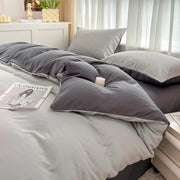 4 Pieces 2 Side Color Bedding Set