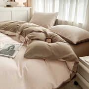 4 Pieces 2 Side Color Bedding Set