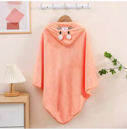 Soft Hooded Baby Bath Towel