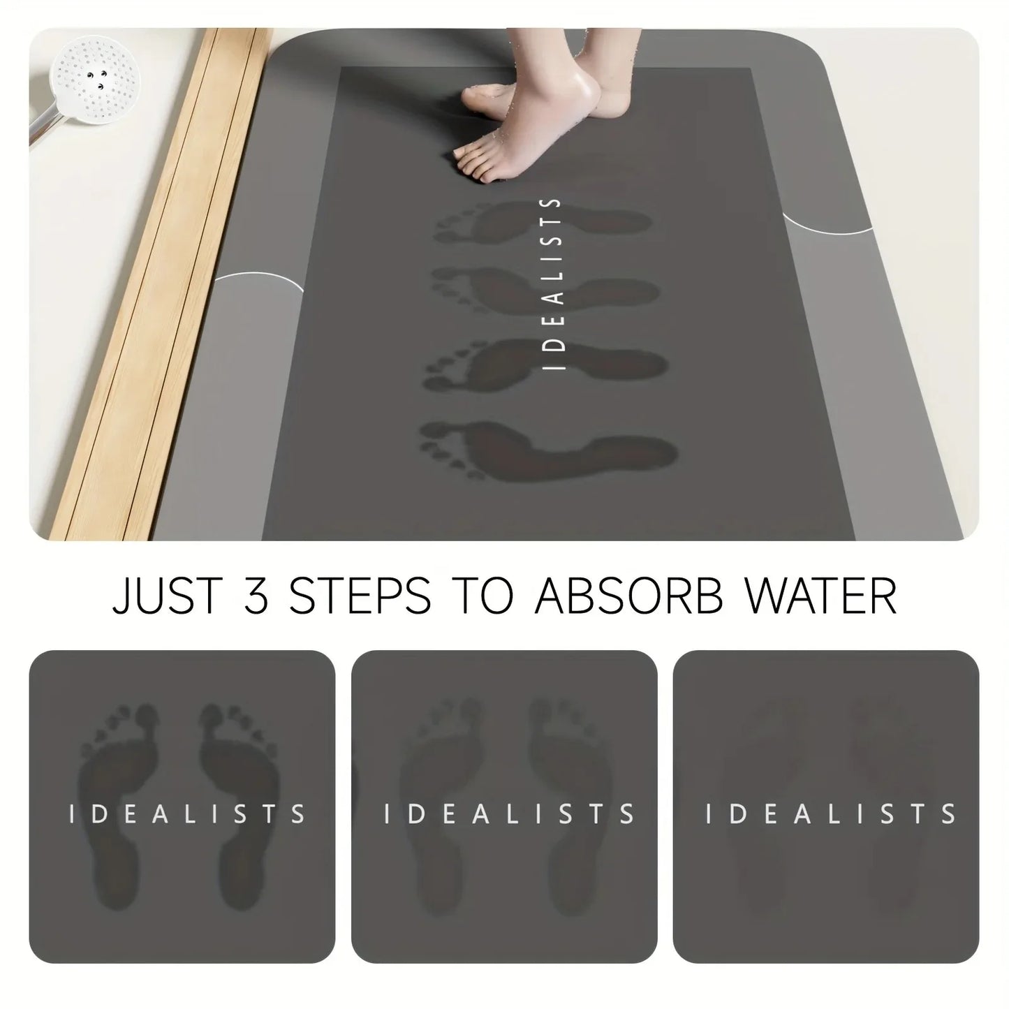 Spa Comfort Quick-Dry Bath Mat