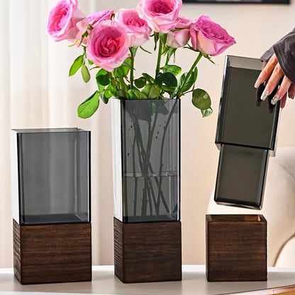 Nordic Acrylic Sculptural Vase