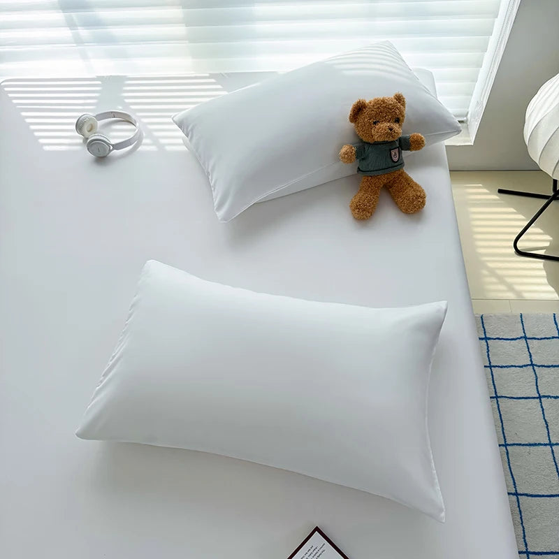 Washed Polyester Fitted Sheet