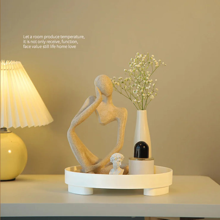 Elegant Round Storage Tray