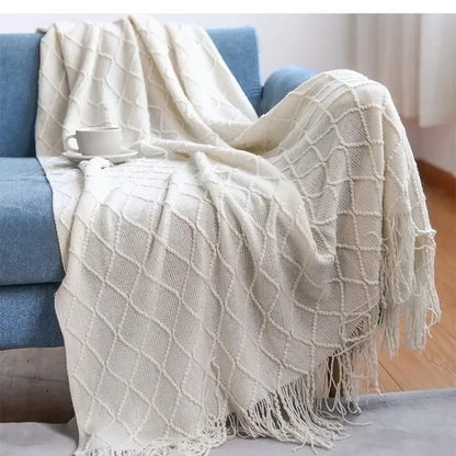 Luxe Knit Throw Blanket