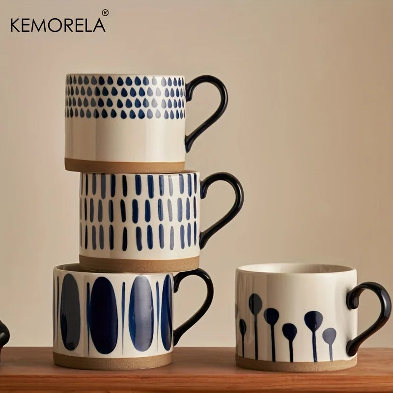 Nordic Ceramic Mug with Handle | 450ml