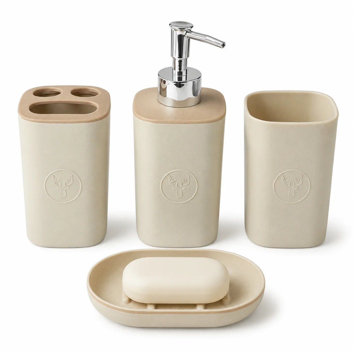 4-Piece Bathroom Accessory Set