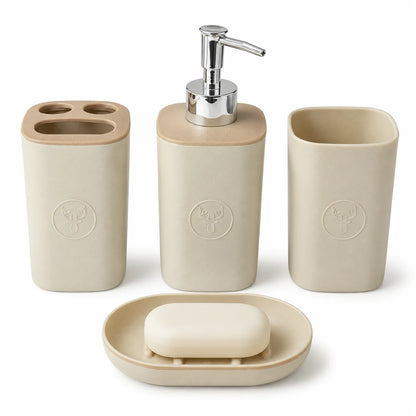 4-Piece Bathroom Accessory Set