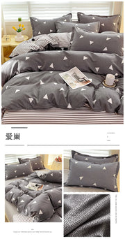 4 Pieces Bedding Set