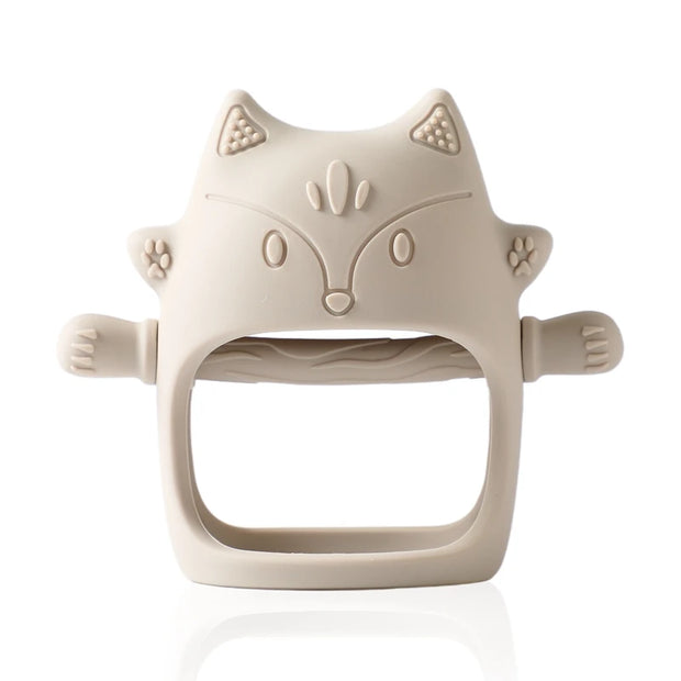 1pc Baby Silicone Teether Glove Shaped