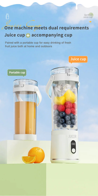Portable Juice Blender - Rechargeable