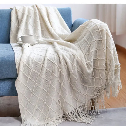 Luxe Knit Throw Blanket
