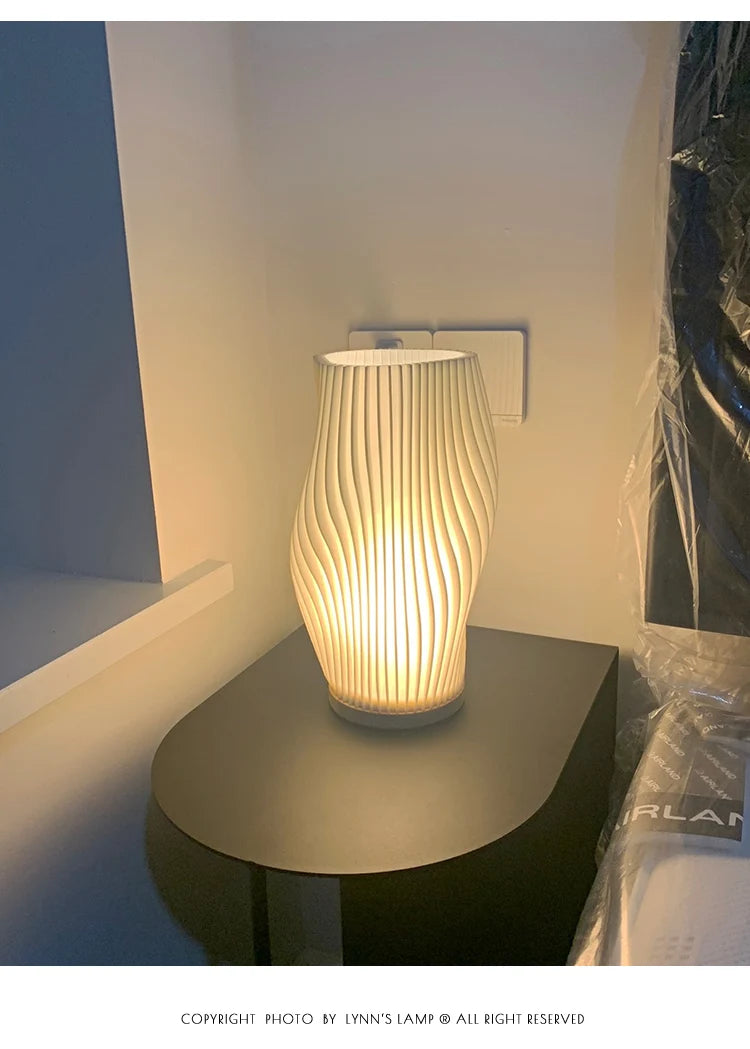 Aura Pleated Table Lamp