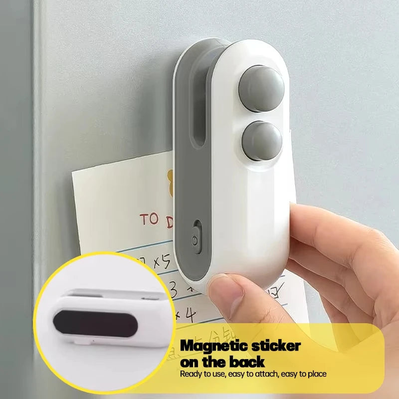 Rechargeable 2-in-1 Mini Bag Sealer & Cutter