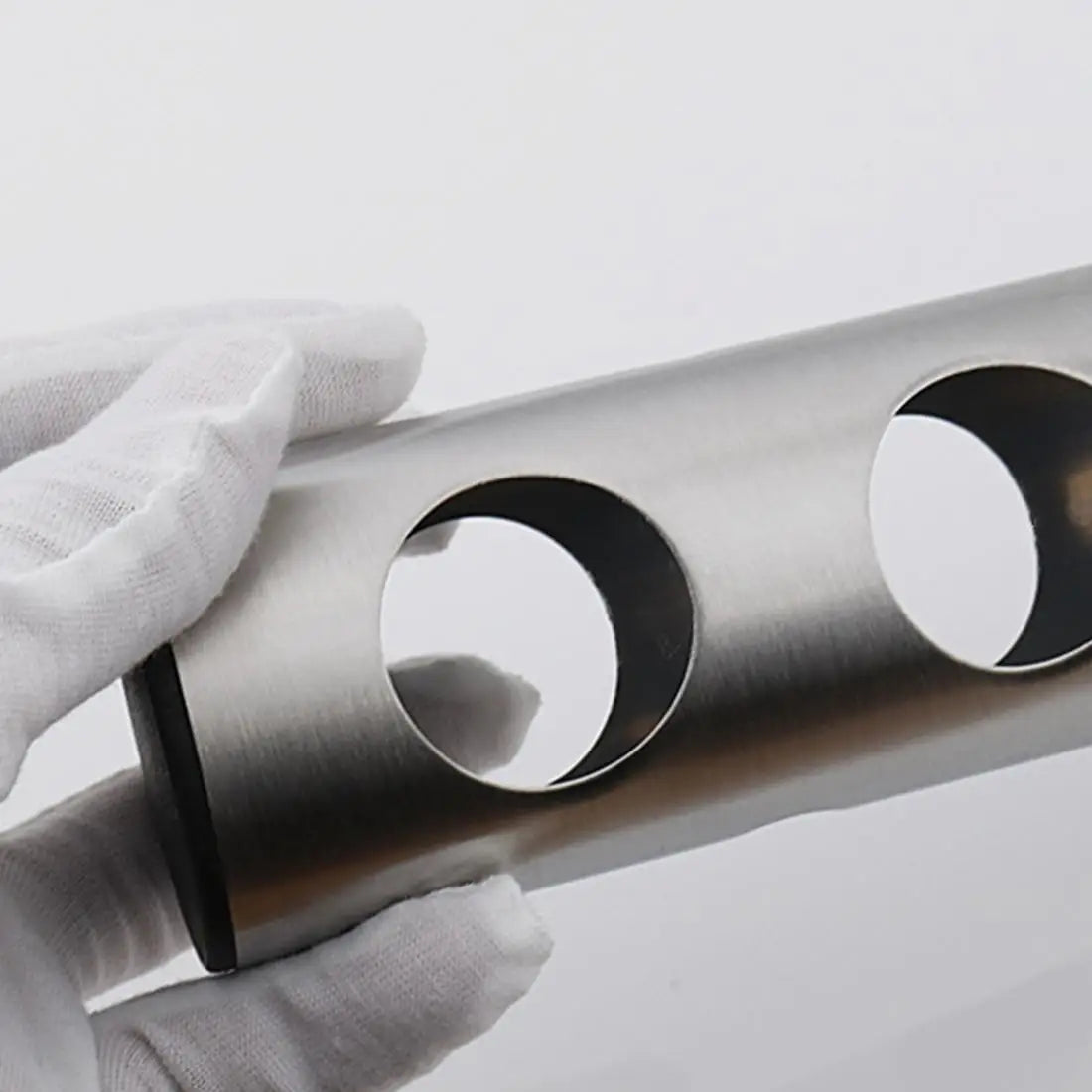 Wall-Mounted Stainless Steel Bottle Holder