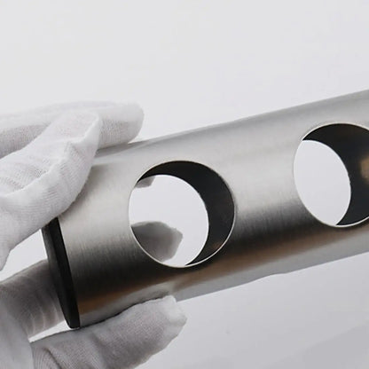 Wall-Mounted Stainless Steel Bottle Holder