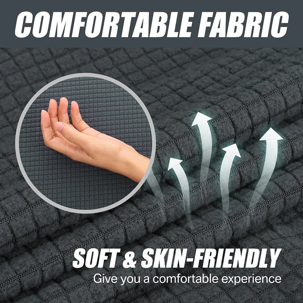 Stretch Jacquard Sofa Cover – 1/2/3/4 Seaters + Cushion Covers.