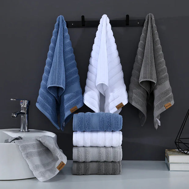 Pure Cotton Bath Towel Set
