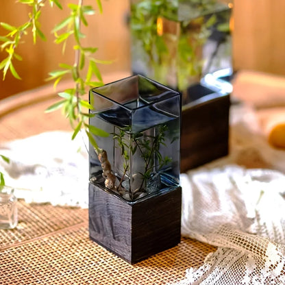Nordic Acrylic Sculptural Vase