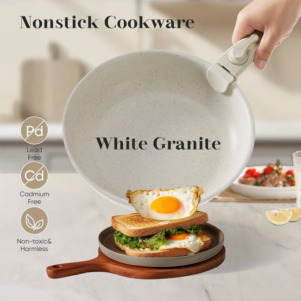 12pcs Non-Stick Cookware Set