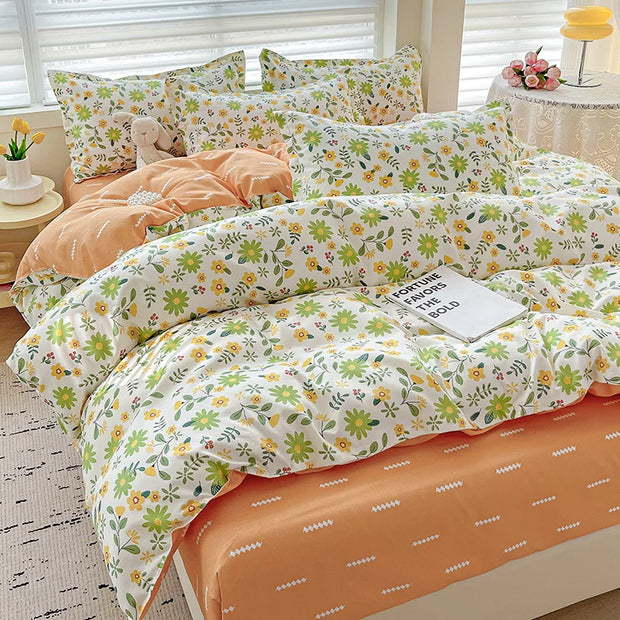 4 Pieces Bedding Set
