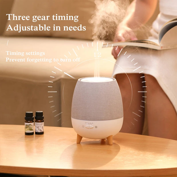 Humidifier and Essential Oil Diffuser with Remote Control