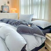 4 Pieces 2 Side Color Bedding Set