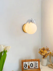 Charming Little Bear Moon Night Light