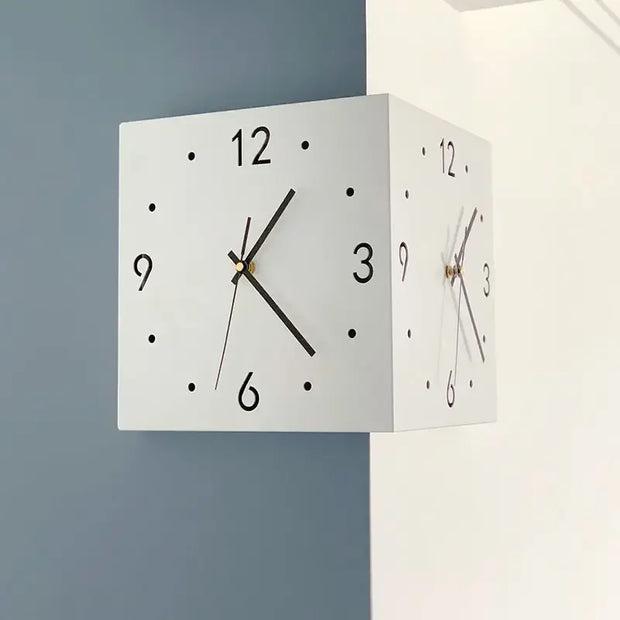Creative Square Wall Clock with Light Sensor