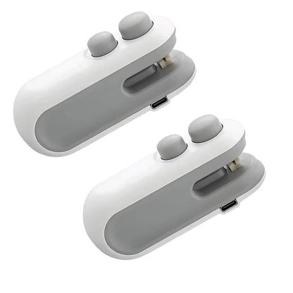 Rechargeable 2-in-1 Mini Bag Sealer & Cutter