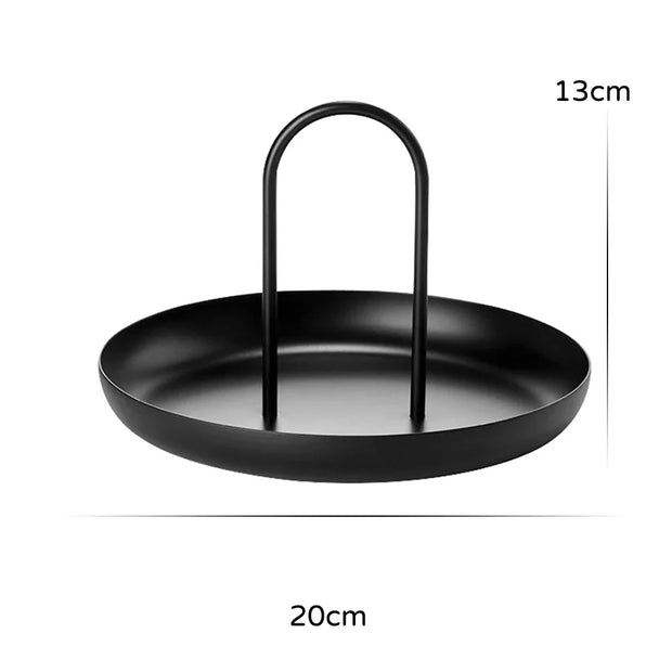 Elegant Nordic Tray with Handle