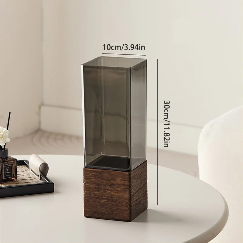 Nordic Acrylic Sculptural Vase