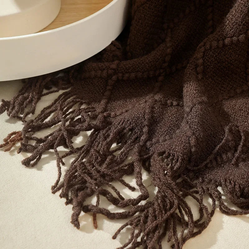 Luxe Knit Throw Blanket