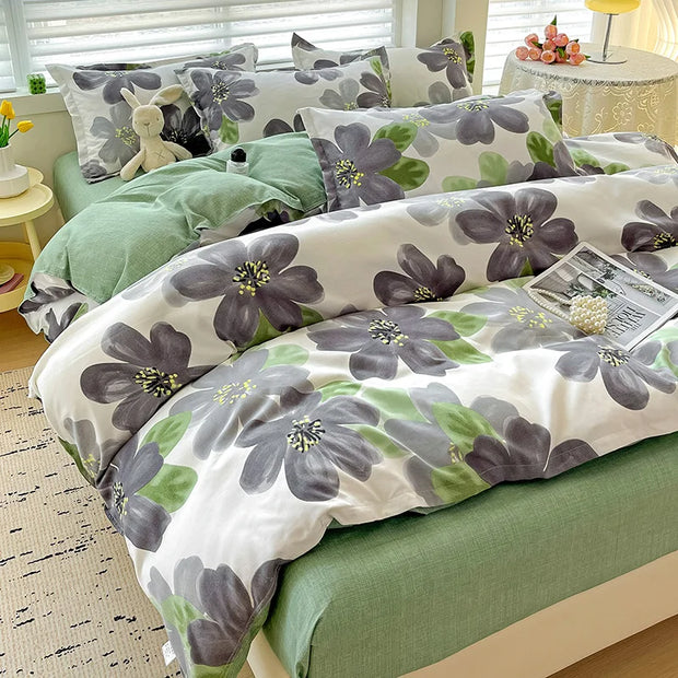 4 Pieces Bedding Set