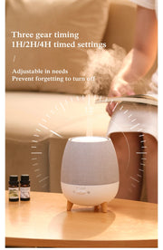 Humidifier and Essential Oil Diffuser with Remote Control