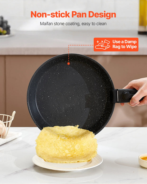VEVOR 17-Piece Induction Nonstick Cookware Set