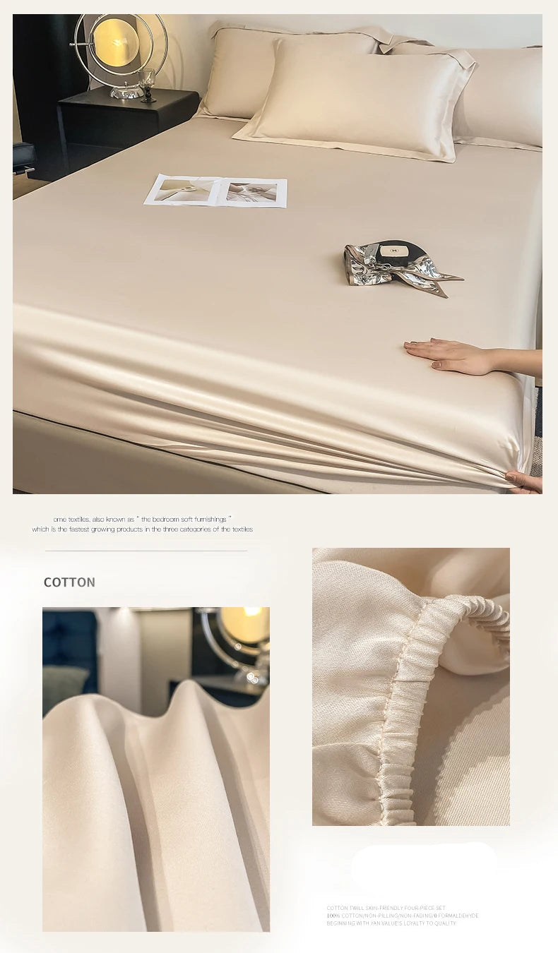 100% Pure Bamboo Bed Sheet Set – 4 or 6 Pieces