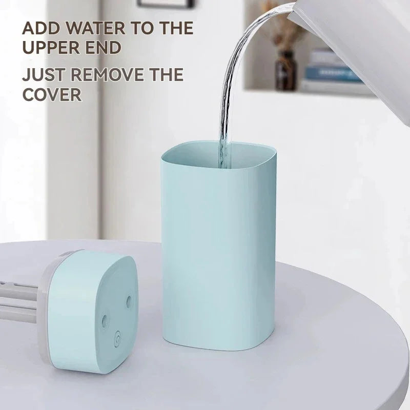 Dual-Nozzle USB Desk Humidifier