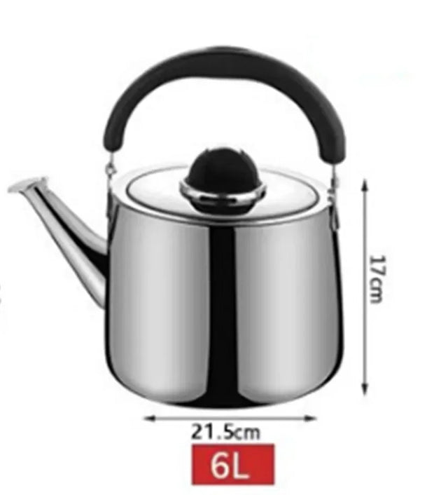Shiny 304 Stainless Steel Kettle