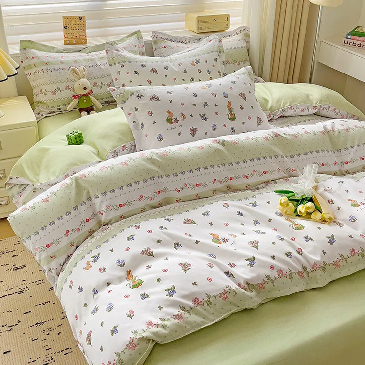 4 Pieces Bedding Set