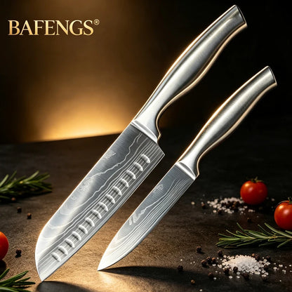 Stainless Steel Kitchen Knives & Sets