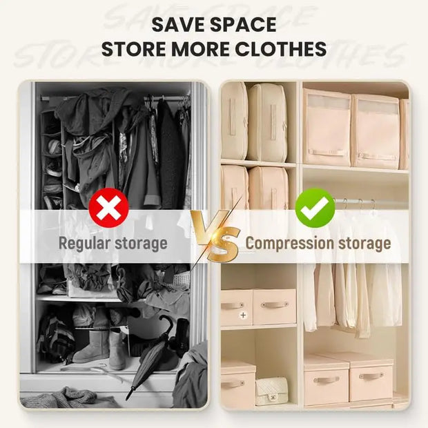 Self Compression Organizer Duvet Storage Bag