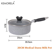 Non-Stick Maifan Stone Design Frying Pan