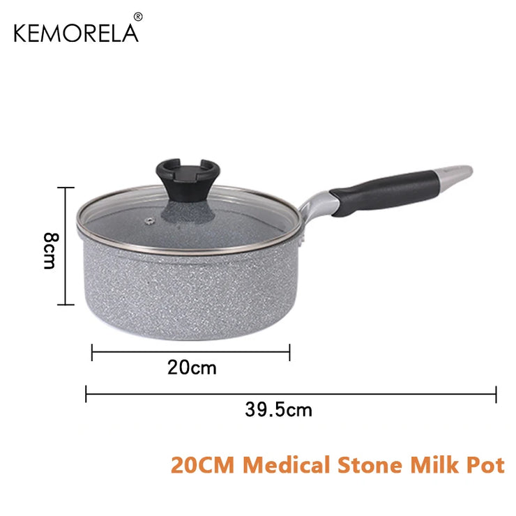 Non-Stick Maifan Stone Design Frying Pan